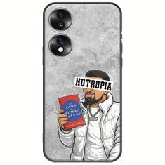 Epic Quotes - Notropia Honor 70 5G Black TPU (Μαύρη Σιλικόνη)