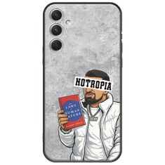 Epic Quotes - Notropia Samsung Galaxy A34 5G Black TPU (Μαύρη Σιλικόνη)