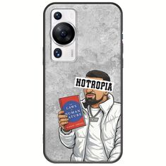 Epic Quotes - Notropia Huawei P60 Pro Black TPU (Μαύρη Σιλικόνη)