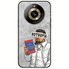 Epic Quotes - Notropia Realme 11 Pro Plus 5G Black TPU (Μαύρη Σιλικόνη)