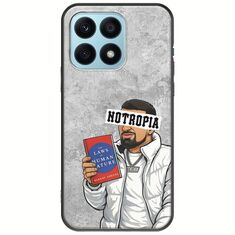 Epic Quotes - Notropia Honor X8a Black TPU (Μαύρη Σιλικόνη)