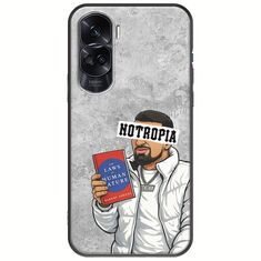 Epic Quotes - Notropia Honor 90 Lite 5G Black TPU (Μαύρη Σιλικόνη)