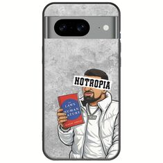 Epic Quotes - Notropia Google Pixel 8a 5G Black TPU (Μαύρη Σιλικόνη)