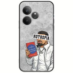 Epic Quotes - Notropia Realme GT 6T 5G Black TPU (Μαύρη Σιλικόνη)