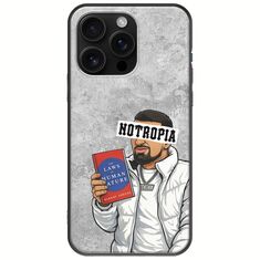 Epic Quotes - Notropia iPhone 16 Pro Max Black TPU (Μαύρη Σιλικόνη)