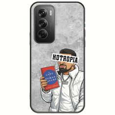 Epic Quotes - Notropia Oppo Reno 12 Pro 5G Black TPU (Μαύρη Σιλικόνη)