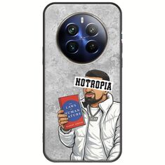 Epic Quotes - Notropia Realme 12+ 5G Black TPU (Μαύρη Σιλικόνη)