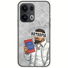 Epic Quotes - Notropia Oppo Reno 13 Pro 5G Black TPU (Μαύρη Σιλικόνη)