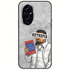 Epic Quotes - Notropia Honor 200 5G Black TPU (Μαύρη Σιλικόνη)