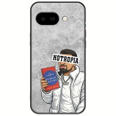 Epic Quotes - Notropia Google Pixel 9a 5G Black TPU (Μαύρη Σιλικόνη)