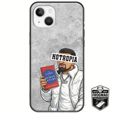 Epic Quotes - Notropia iPhone 14 FrogMag 3M (Wireless Ready, Drop Tested, Black Frame & Edges)