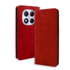Θήκη Bodycell PU Leather Book Xiaomi 14 Pro 5G Poco X7 κόκκινη θήκη book Xiaomi 14 Pro 5G Bodycell