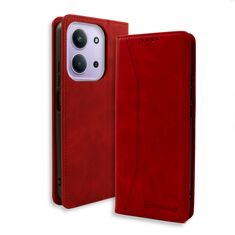 Θήκη Bodycell PU Leather Book Xiaomi Redmi 15C 5G κόκκινη
