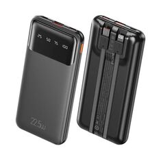 wk wp-61 power bank black fast charge