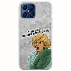 Epic Quotes - Τί Ακούω ? Honor X8 Flexible TPU (Διάφανη Σιλικόνη)