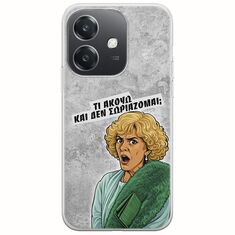 Epic Quotes - Τί Ακούω ? Oppo A60 5G Flexible TPU (Διάφανη Σιλικόνη)