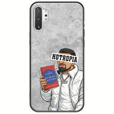 Epic Quotes - Notropia Samsung Galaxy Note 10 Plus Black TPU (Μαύρη Σιλικόνη)