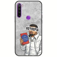 Epic Quotes - Notropia Xiaomi Redmi Note 8 Black TPU (Μαύρη Σιλικόνη)