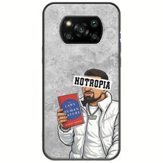 Epic Quotes - Notropia Xiaomi Poco X3 NFC / X3 Pro Black TPU (Μαύρη Σιλικόνη)