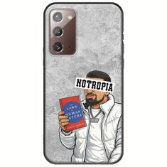 Epic Quotes - Notropia Samsung Galaxy Note 20 Black TPU (Μαύρη Σιλικόνη)