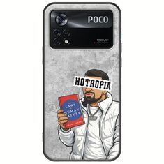 Epic Quotes - Notropia Xiaomi Poco X4 Pro 5G Black TPU (Μαύρη Σιλικόνη)