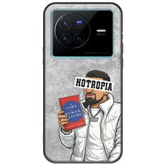 Epic Quotes - Notropia Vivo X80 Black TPU (Μαύρη Σιλικόνη)