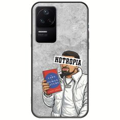 Epic Quotes - Notropia Xiaomi Poco F4 5G Black TPU (Μαύρη Σιλικόνη)