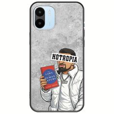 Epic Quotes - Notropia Xiaomi Redmi A1 Black TPU (Μαύρη Σιλικόνη)