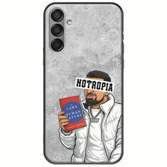 Epic Quotes - Notropia Samsung Galaxy M55 5G Black TPU (Μαύρη Σιλικόνη)