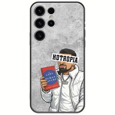 Epic Quotes - Notropia Samsung Galaxy S25 Ultra 5G Black TPU (Μαύρη Σιλικόνη)