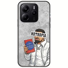 Epic Quotes - Notropia Xiaomi Redmi Note 14 5G Black TPU (Μαύρη Σιλικόνη)