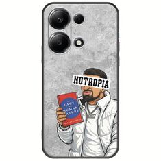 Epic Quotes - Notropia Xiaomi Redmi Note 14S Black TPU (Μαύρη Σιλικόνη)