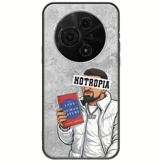 Epic Quotes - Notropia TCL 605 Black TPU (Μαύρη Σιλικόνη)