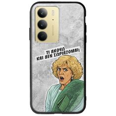 Epic Quotes - Τί Ακούω ? Realme 14x 5G Groove TPU (Tempered Glass και TPU)