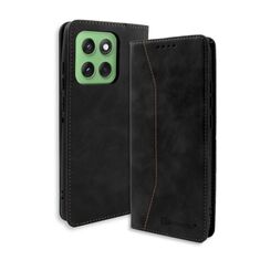 Leather flip case Motorola Edge 60 Pro 5G black