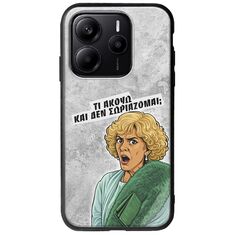 Epic Quotes - Τί Ακούω ? Xiaomi Redmi Note 14 5G Groove TPU (Tempered Glass και TPU)