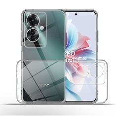 Διάφανη θήκη σιλικόνης TPU 1,5mm για Oppo Reno11 F 5G – Frogs.gr