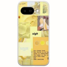 Aesthetic Yellow Google Pixel 9a 5G Flexible TPU (Διάφανη Σιλικόνη)