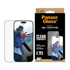 Προστατευτικό γυαλί PanzerGlass Ultra Wide Fit σε iPhone 17 Pro Max