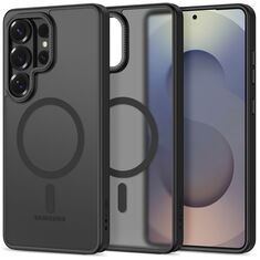 θήκη samsung s26 ultra magcam magsafe matte black εμπρόςtech protect magcam θήκη πίσω όψη samsung s26 ultra