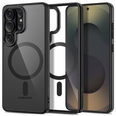 θήκη samsung s26 ultra magsafe Clear black εμπρός όψη