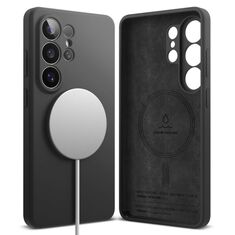 ringke silicone magnetic magsafe θήκη samsung galaxy s26 ultra Black