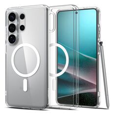 spigen ultra hybrid magsafe case samsung galaxy s26 ultra clear white