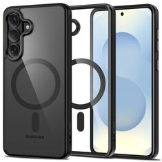 tech protect magmat magsafe clear black θήκη samsung galaxy s26 5g