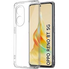 Διάφανη θήκη σιλικόνης 1.5mm για Oppo Reno 8T 5G – λεπτή και ανθεκτική – Frogs