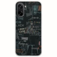 Aesthetic Black OnePlus Nord CE5 5G Flexible TPU (Διάφανη Σιλικόνη)