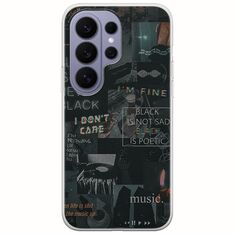 Aesthetic Black Samsung Galaxy S26 Ultra 5G Flexible TPU (Διάφανη Σιλικόνη)