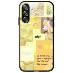 Aesthetic Yellow Samsung Galaxy A26 5G  Groove TPU (Tempered Glass και TPU)