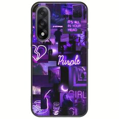 Aesthetic Purple OnePlus Nord 5 5G Black TPU (Μαύρη Σιλικόνη)