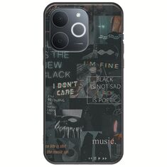 Aesthetic Black Realme Note 70T Black TPU (Μαύρη Σιλικόνη)